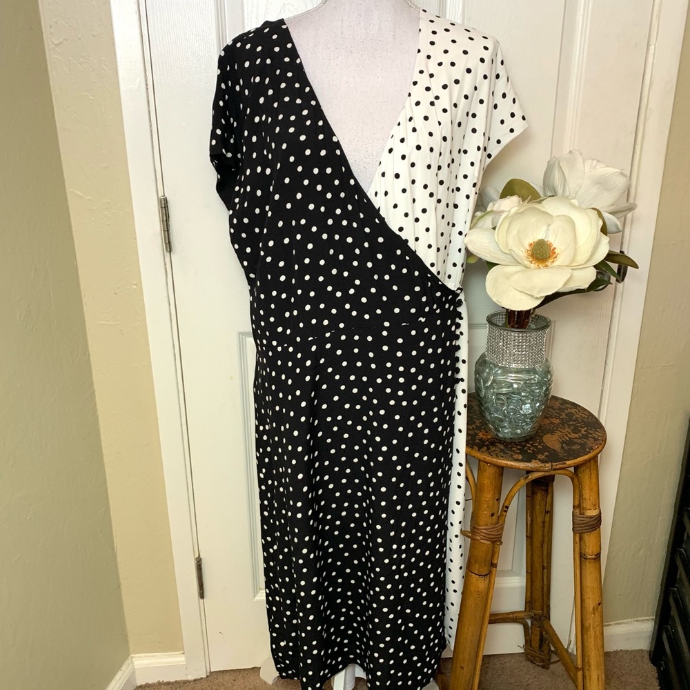 Ann Taylor Polka dot dress